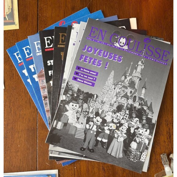 Ultimate Euro Disney Resort Memorabilia Collection Programmes Vintage Souvenirs - Picture 10 of 11